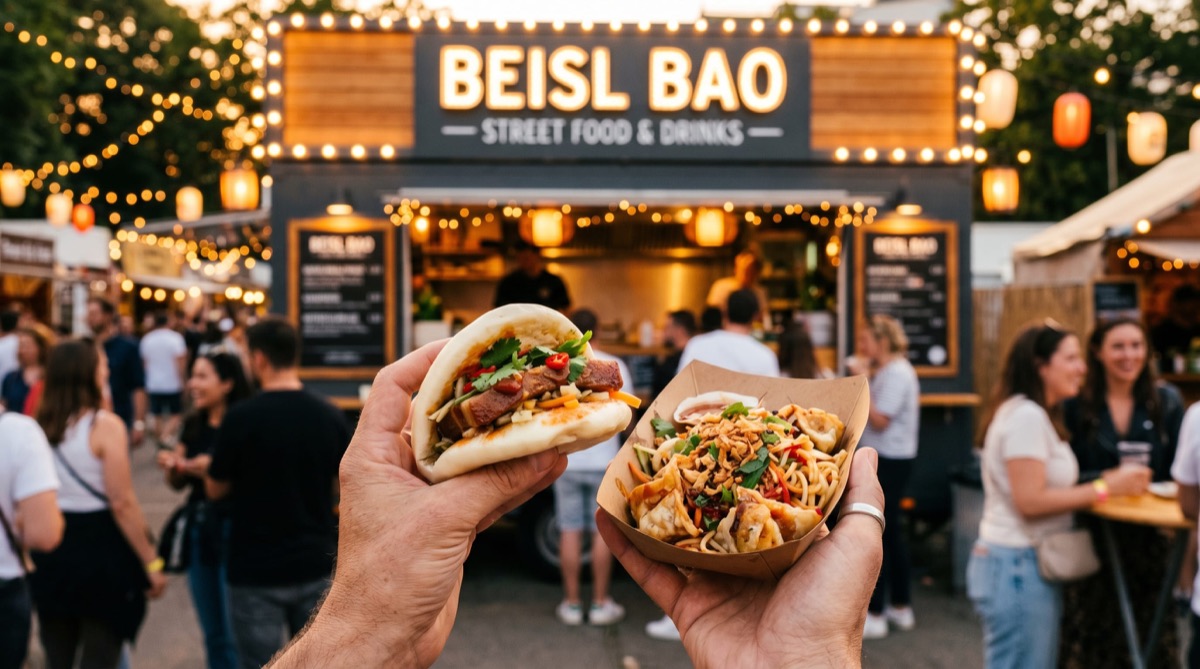 Bao und Street Food am BEISL BAO. Truck